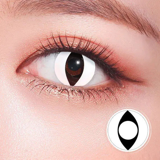 White Cat Eyes Crazy Lens Contact Lenses