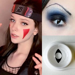 White Cat Eyes Crazy Lens Contact Lenses