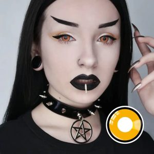 Orange Manson Crazy Lens Contact Lenses