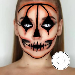 White Manson Crazy Lens Contact Lenses
