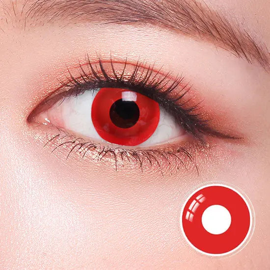 Intense Red Contact Lenses