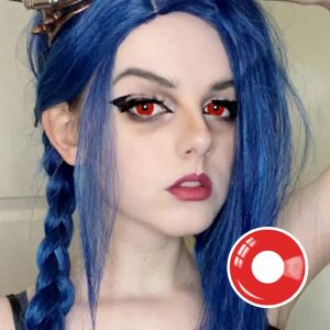 Intense Red Contact Lenses