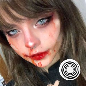 Twist of Darkness Halloween Lens Contact Lenses