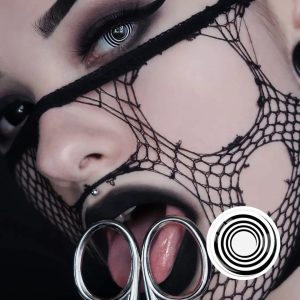 Twist of Darkness Halloween Lens Contact Lenses