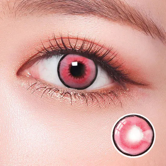 Anime Pink Contact Lens Contact Lenses
