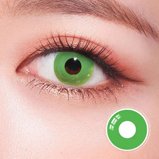 Intense Green Contact Lenses