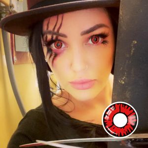 Red Volturi Crazy Lens Contact Lenses