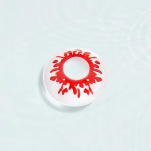 Blood Splat Halloween Lens Contact Lenses