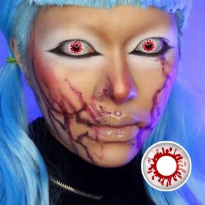 Blood Splat Halloween Lens Contact Lenses