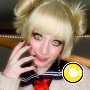 Yellow Manson Crazy Lens Contact Lenses