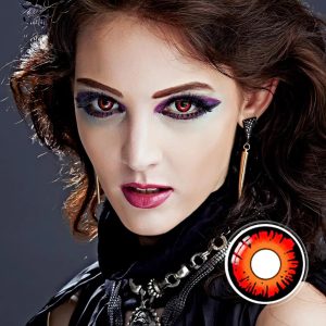 Red Twilight Crazy Lens Contact Lenses
