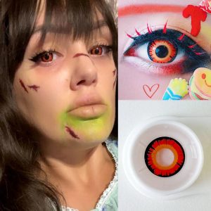 Red Twilight Crazy Lens Contact Lenses