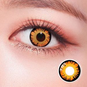 Yellow Twilight Crazy Lens Contact Lenses
