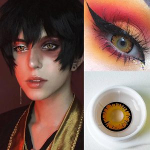 Yellow Twilight Crazy Lens Contact Lenses