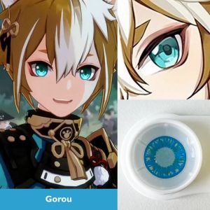 Schizoid Blue Contact Lenses