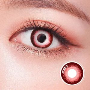 Diablo Red Crazy Lens Contact Lenses
