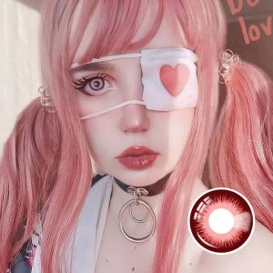 Diablo Red Crazy Lens Contact Lenses
