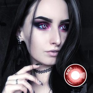 Diablo Red Crazy Lens Contact Lenses