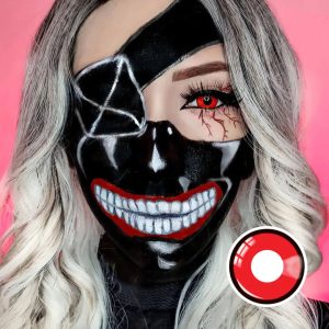 Red Manson Crazy Lens Contact Lenses