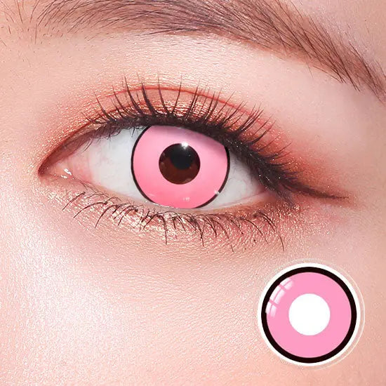 Pink Manson Crazy Lens Contact Lenses