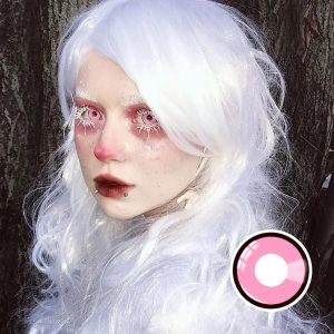 Pink Manson Crazy Lens Contact Lenses