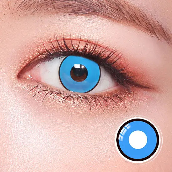 Blue Manson Crazy Lens Contact Lenses