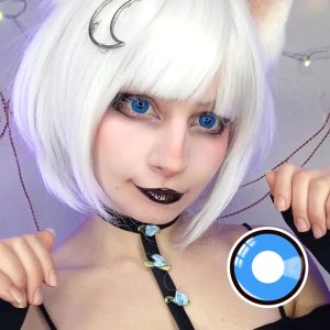 Blue Manson Crazy Lens Contact Lenses