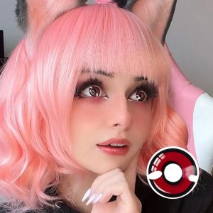 Super Sonico Red Anime Lens Contact Lenses