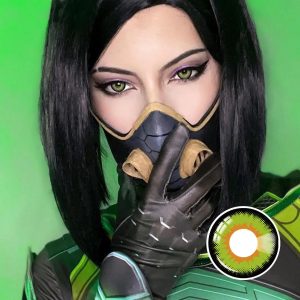 Green Werewolf Crazy Lens Contact Lenses