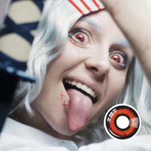 New Twilight Red Horror Lens Contact Lenses