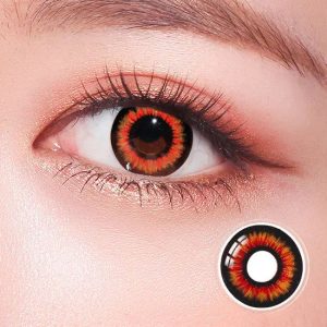 New Twilight Orange Horror Lens Contact Lenses