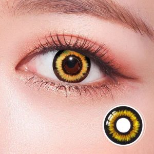 New Twilight Yellow Horror Lens Contact Lenses