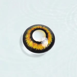 New Twilight Yellow Horror Lens Contact Lenses