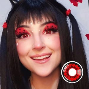 Ghoul Ken Red Anime Lens Contact Lenses