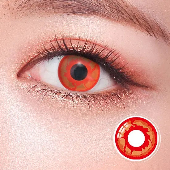 Ghoul Rize Fire Anime Lens Contact Lenses