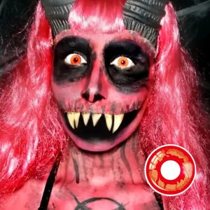 Ghoul Rize Fire Anime Lens Contact Lenses