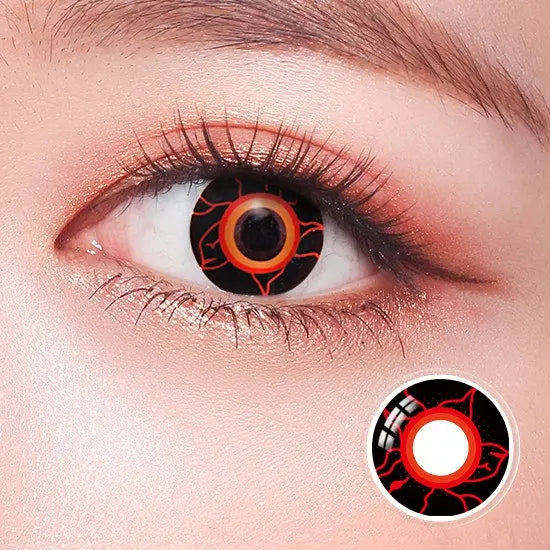 Ghoul Red Eclipse Anime Lens Contact Lenses