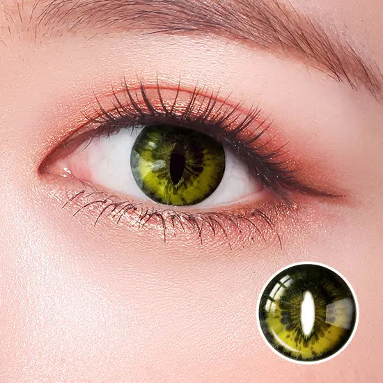 Wildcat Amber Crazy Lens Contact Lenses