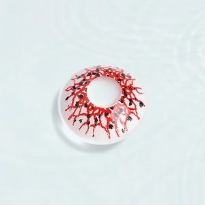 Gothic Red Horror Lens Contact Lenses