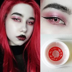 Hell Red Crazy Lens Contact Lenses