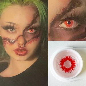 Red Shoot Horror Lens Contact Lenses