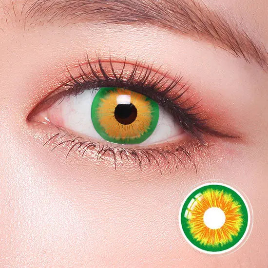 Hulk Green Horror Lens Contact Lenses