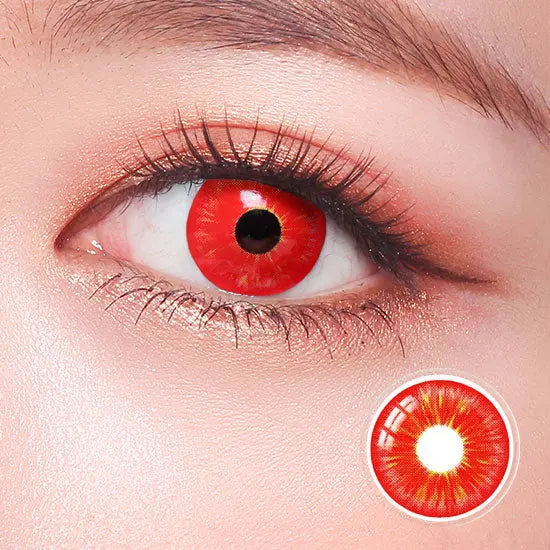 Risen Dead Red Horror Lens Contact Lenses