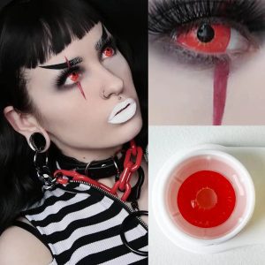 Risen Dead Red Horror Lens Contact Lenses