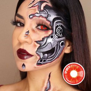 Risen Dead Red Horror Lens Contact Lenses