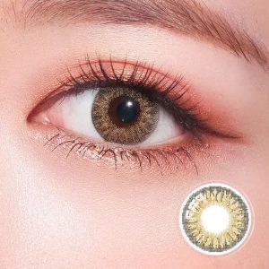 Geo Tricolor Brown Contact Lenses