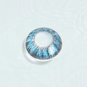 Super Crystal Blue Contact Lenses