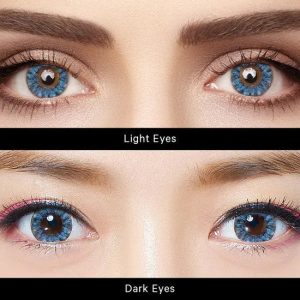 Super Crystal Blue Contact Lenses