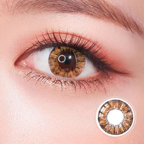 Super Crystal Brown Contact Lenses