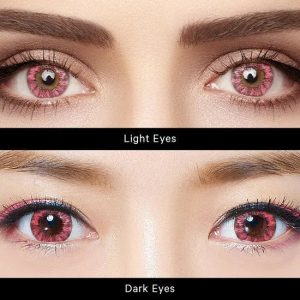 Super Crystal Pink Contact Lenses